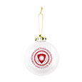 Ornament - White Glass