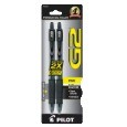 Pen G2 Gel 2 Pack .7Mm Black